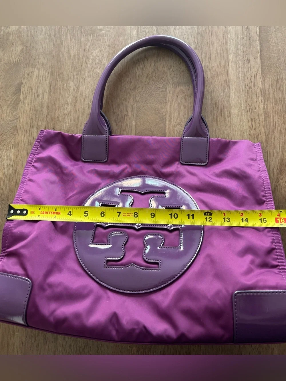 Tory Burch Purple Patent Tote - Color Discontinued